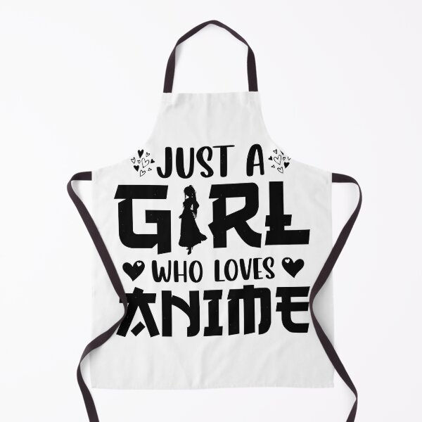 Item preview, Just a Girl Who Love Anime Black Best Gifts For Anime and Manga Lover designed and sold by TajfunX.