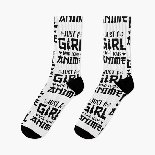 Item preview, Just a Girl Who Love Anime Black Best Gifts For Anime and Manga Lover designed and sold by TajfunX.