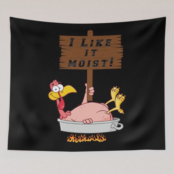 Item preview, I like it moist thanksgiving funny turkey day designed and sold by kubix81.