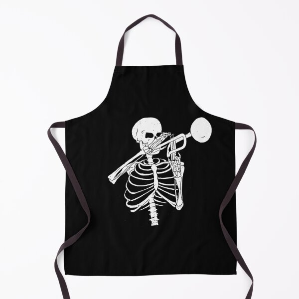 Item preview, Skeleton Playing Trumpet designed and sold by ArtPodium.