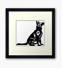 K9 Framed Print