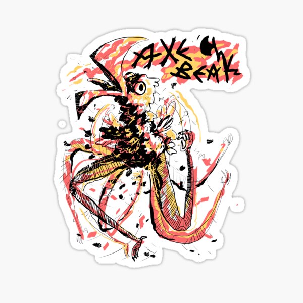 Axe Beak Sticker