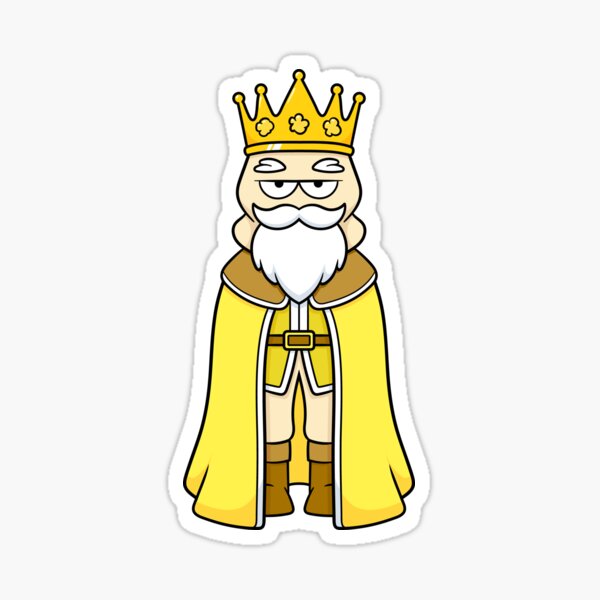 King Christopher Popcornia Sticker
