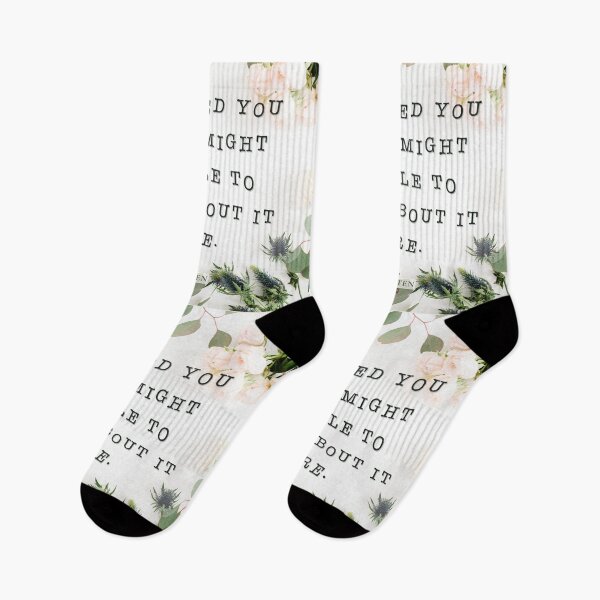 Item preview, If I loved you less, I might be able to talk about it more | Jane Austen Quote designed and sold by CastlesClassics.