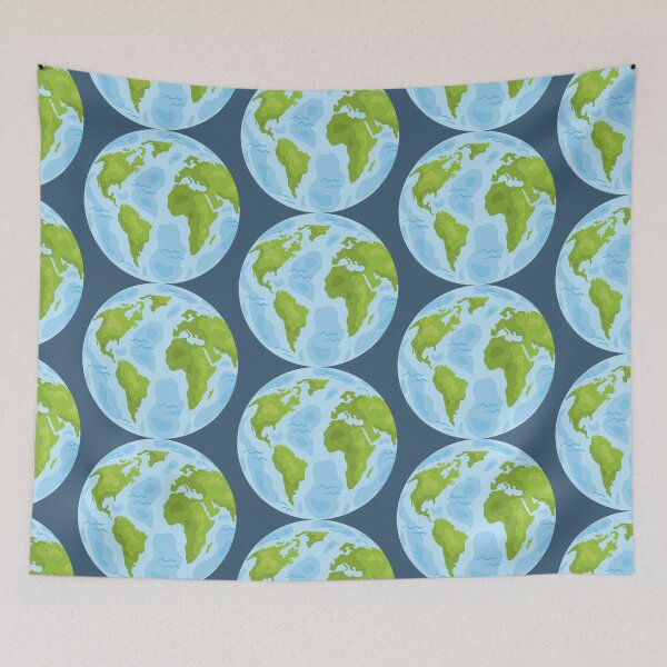 Item preview, Earth Globe Planet Earth Hemispheres Earth Day designed and sold by Niranjana Aja.