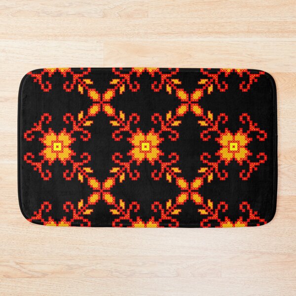 Item preview, Vyshyvanka - Fire Flowers designed and sold by gracefullizard.
