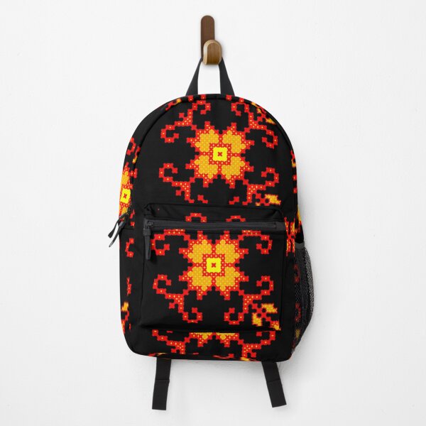 Item preview, Vyshyvanka - Fire Flowers designed and sold by gracefullizard.