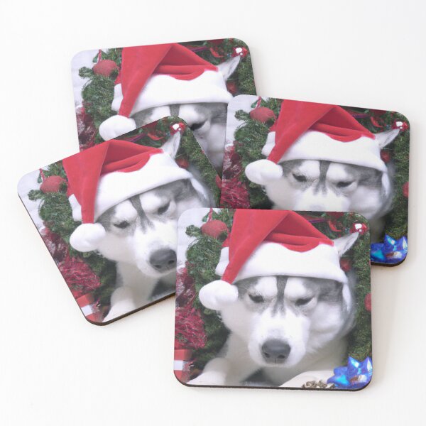Item preview, Christmas Husky  designed and sold by fatbanana.