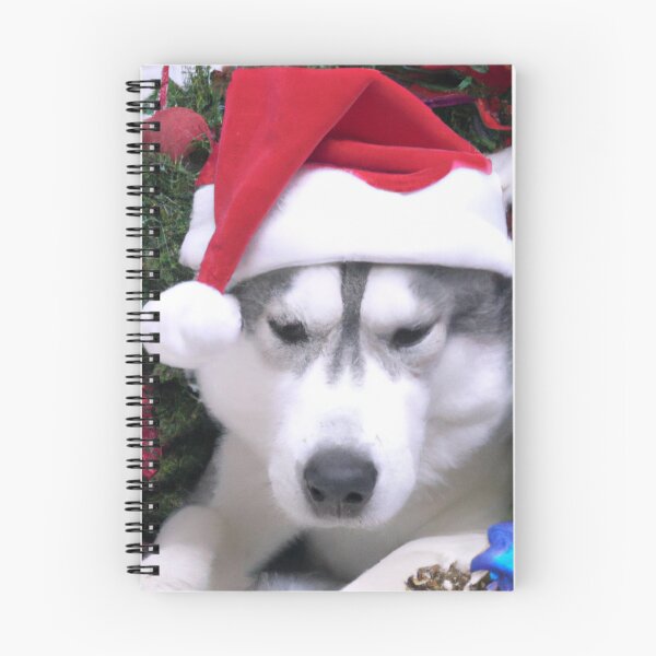 Item preview, Christmas Husky  designed and sold by fatbanana.