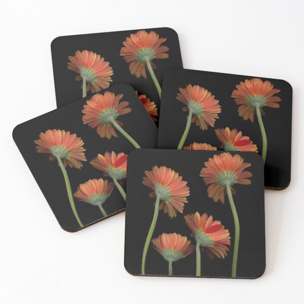Item preview, Daisy Stretch Dark Floral designed and sold by LindasPhotoArt.