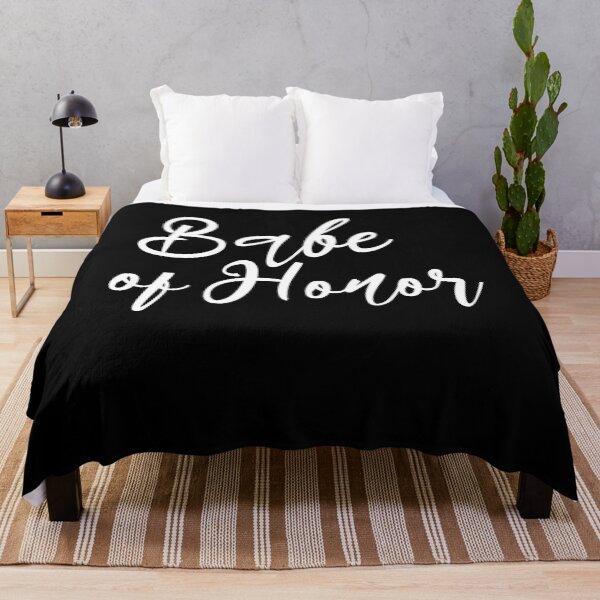 Item preview, Babe of Honor bachelorette Party Tshirt designed and sold by EbnerPrints.