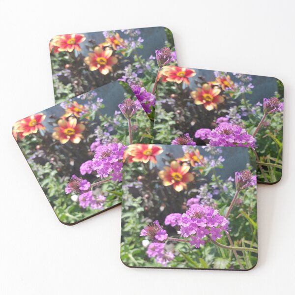 Item preview, Verbena rigida and Dahlia designed and sold by Floral-Art.
