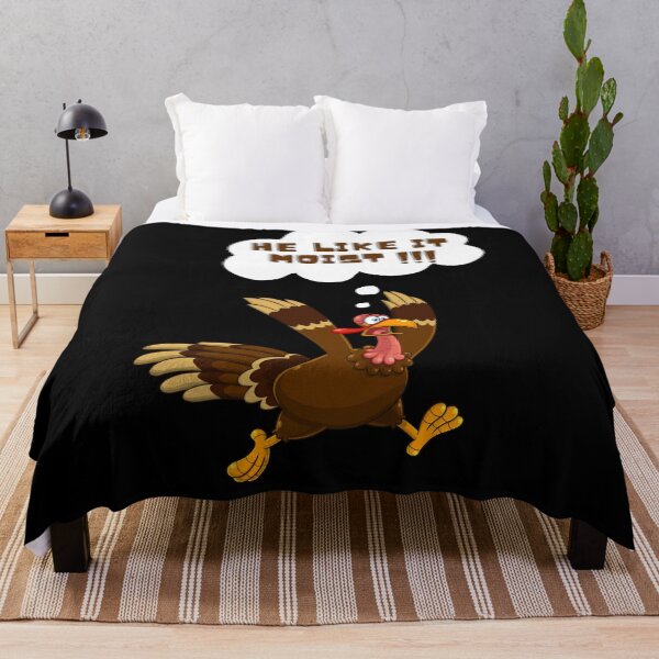 Item preview, He like it moist Funny Crazy Turkey Day Thanksgiving Day designed and sold by kubix81.