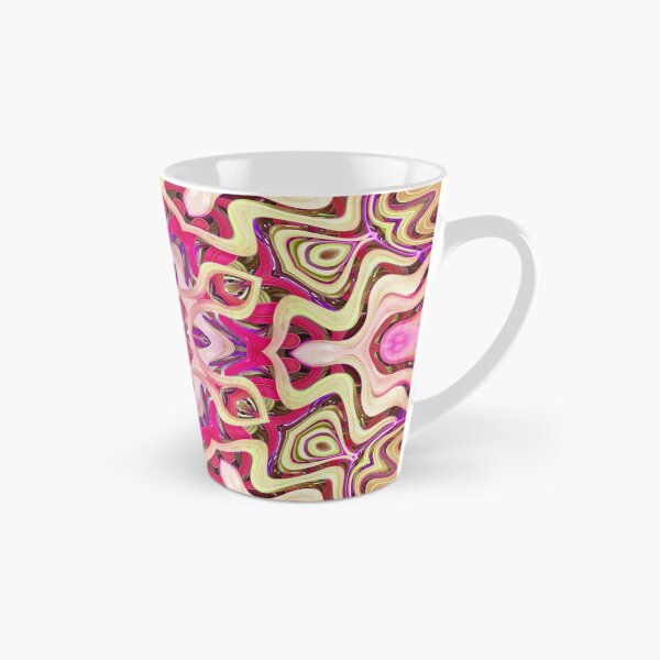 Item preview, Boho Vibes Abstract Kaleidoscope Maximalism Hippie Style Eclectic Mix of Lilac Pink Cream 10 of 16 designed and sold by Beachy.