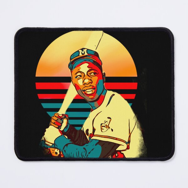 Item preview, Hammering Hank Aaron, gift for baseball fan, future baseball player designed and sold by mwebba2005.