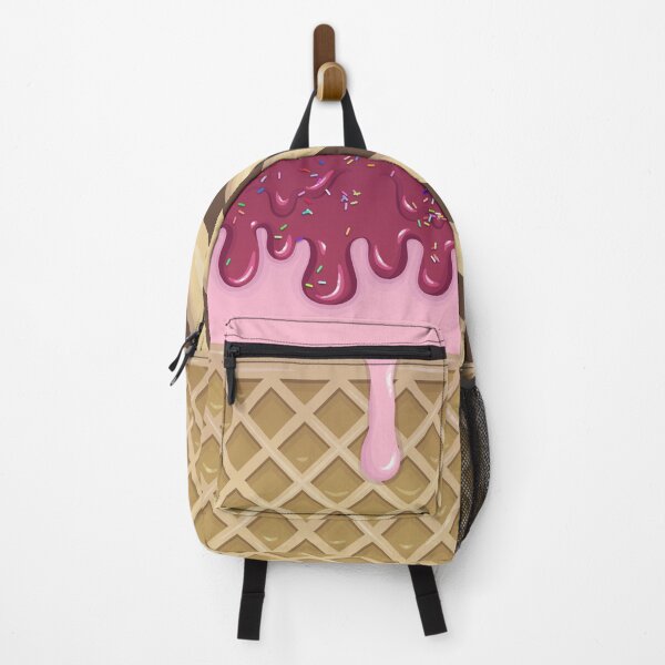 Item preview, Strawberry Ice Cream with Raspberry Sauce and Sprinkles! designed and sold by Fleurescience.