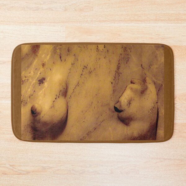 Item preview, Gnomes or trolls on golden yellow cave wall. designed and sold by kall3bu.