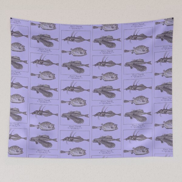 Item preview, Fish antique engraving 1768 designed and sold by 3-Petits-Lapins.