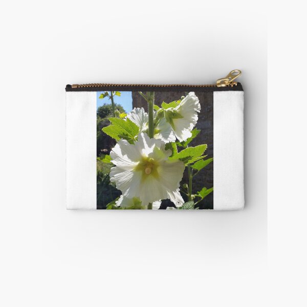 Item preview, White Hollyhocks designed and sold by Floral-Art.