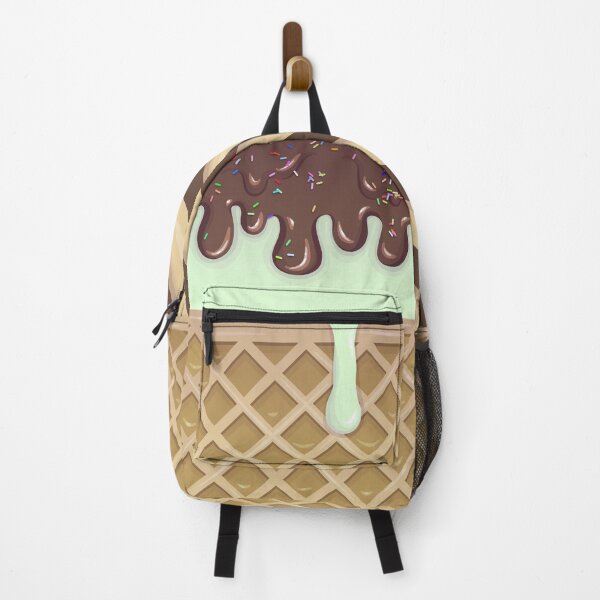 Item preview, Mint Ice Cream with Chocolate Sauce and Sprinkles! designed and sold by Fleurescience.