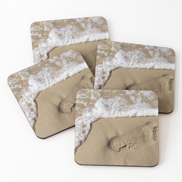Item preview, footprint on the beach designed and sold by JLunaDesign.