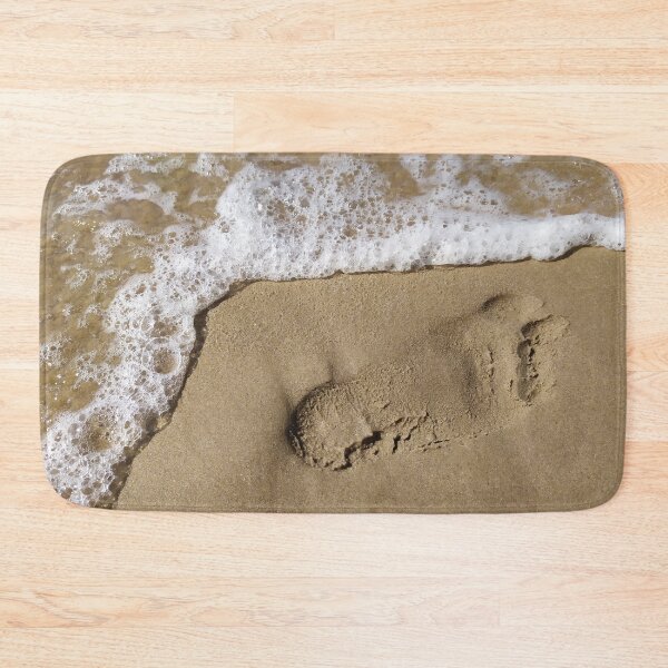 Item preview, footprint on the beach designed and sold by JLunaDesign.