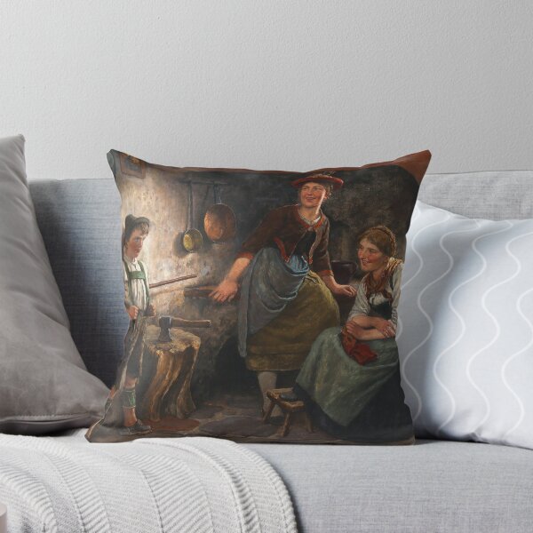 Item preview, A Farmhouse Parlour | Maximilian Wachsmuth | 1910 Wholesome Family Art designed and sold by CJET.