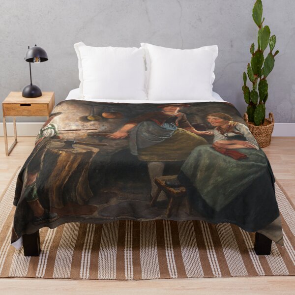 Item preview, A Farmhouse Parlour | Maximilian Wachsmuth | 1910 Wholesome Family Art designed and sold by CJET.