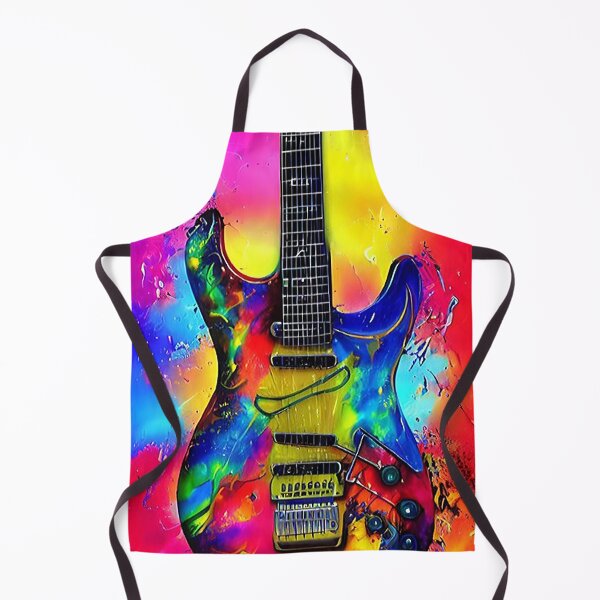 Item preview, Electric Guitar Contemporary Modern Artwork designed and sold by davidelder.