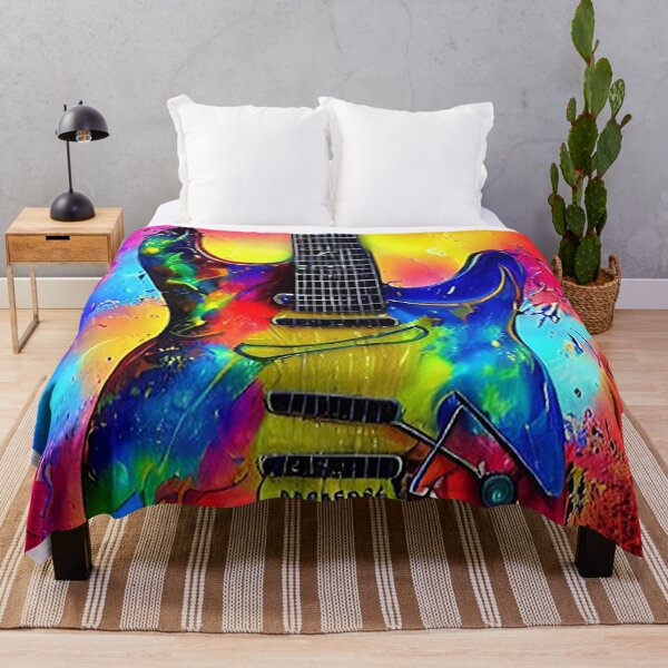 Item preview, Electric Guitar Contemporary Modern Artwork designed and sold by davidelder.