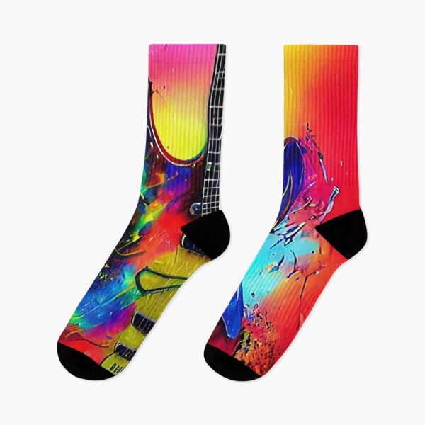 Item preview, Electric Guitar Contemporary Modern Artwork designed and sold by davidelder.