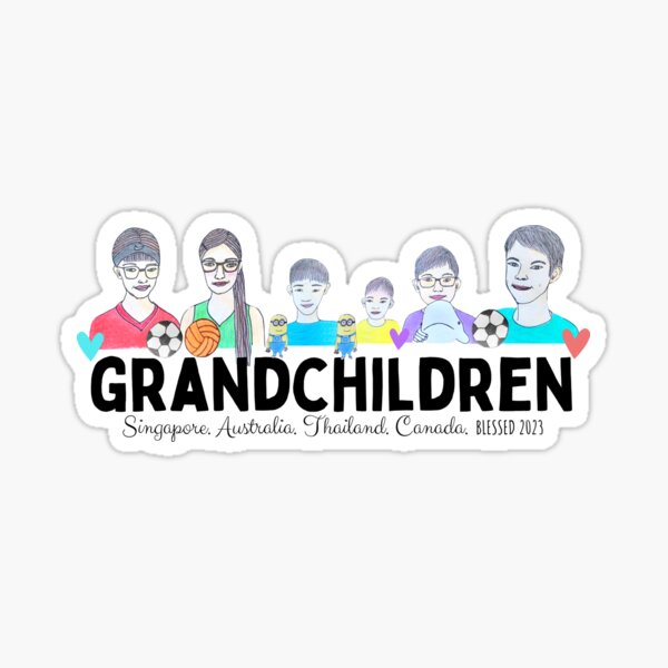 Grandchildren Sticker