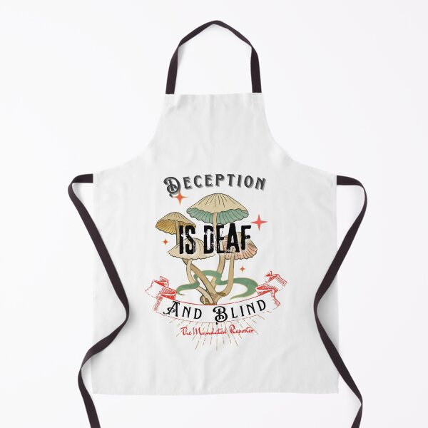 Item preview, Deception is Blind and Deaf (Trippy)- White designed and sold by TheReporter1.