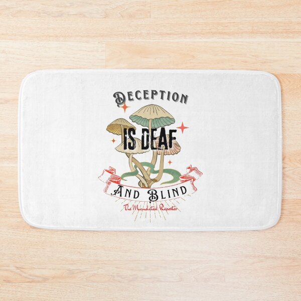 Item preview, Deception is Blind and Deaf (Trippy)- White designed and sold by TheReporter1.