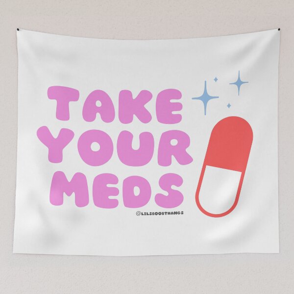 Item preview, Take your meds. v1 | lilsboobthangs designed and sold by lilsboobthangs.