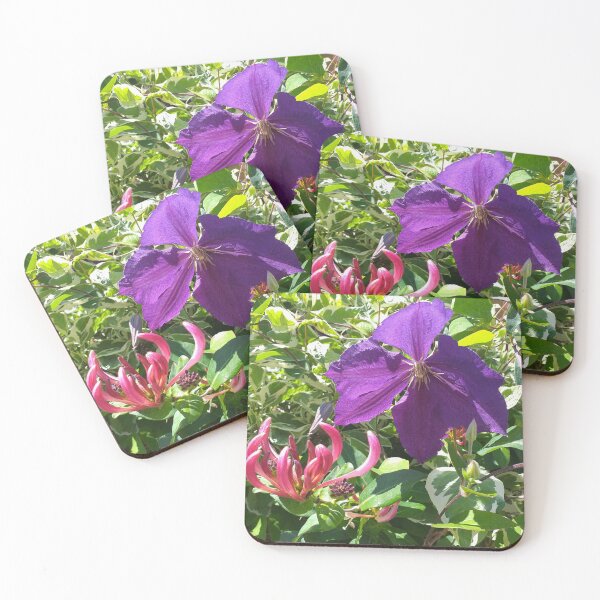 Item preview, Clematis and Honeysuckle designed and sold by Floral-Art.