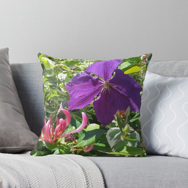Item preview, Clematis and Honeysuckle designed and sold by Floral-Art.