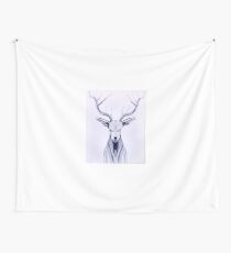 Abstract Deer Painting Wall Tapestry