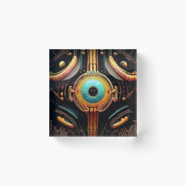 Item preview, Cosmic talking drum print designed and sold by Smok4580.