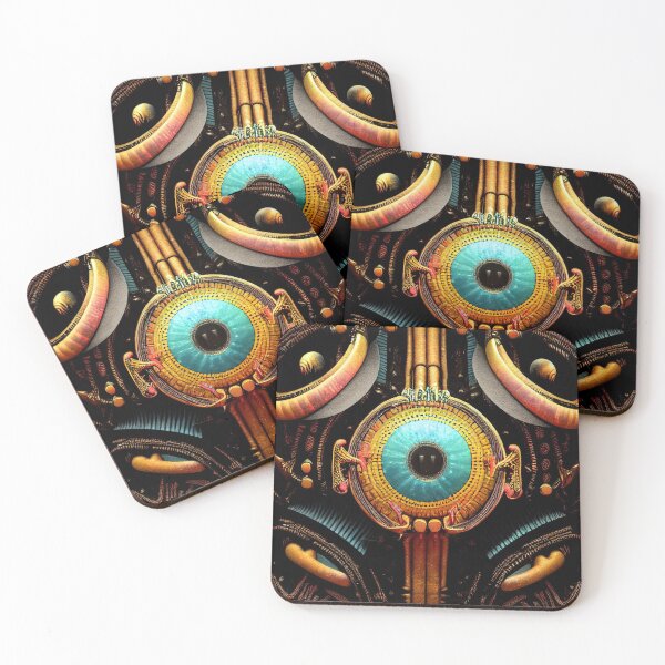 Item preview, Cosmic talking drum print designed and sold by Smok4580.