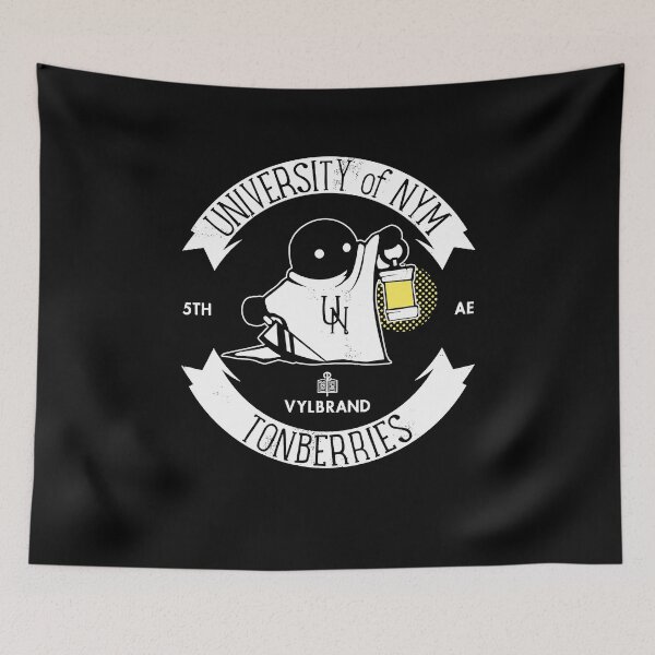 Item preview, University of Nym Tonberries Ffxiv 22 Vintage T Classic Retro Graphic Tee designed and sold by sobiloprater7.