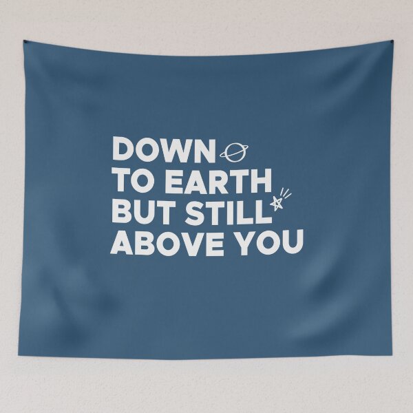 Item preview, Down to Earth and Still Above You - Blue Space  designed and sold by jessicaleah15.