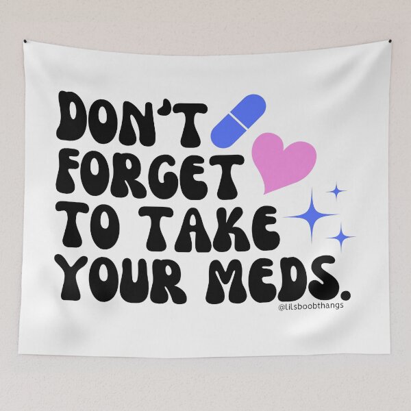 Item preview, Don't forget to take your meds. v1 | lilsboobthangs designed and sold by lilsboobthangs.