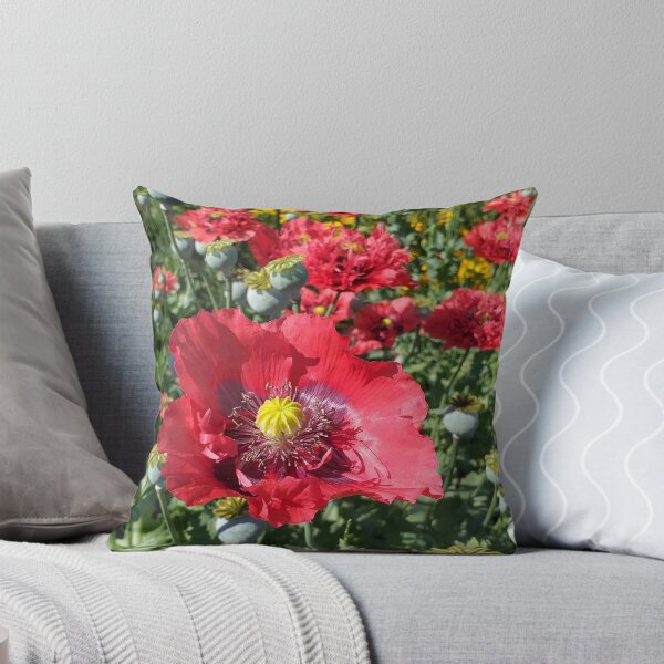 Item preview, Big Red Poppies designed and sold by Floral-Art.