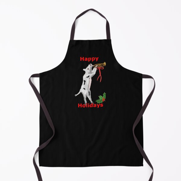 Item preview, Holiday Dancing Holstein Trumpet Cow designed and sold by VerdeDoodleDuck.