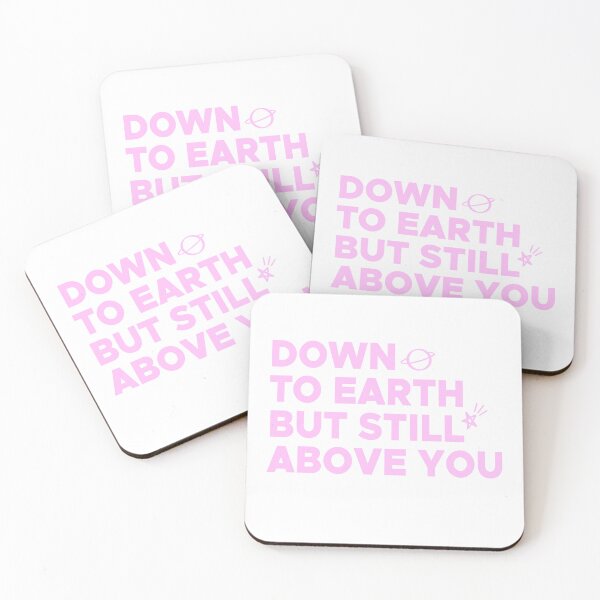Item preview, Down to Earth and Still Above You - Pink - Space  designed and sold by jessicaleah15.