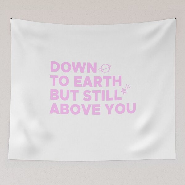 Item preview, Down to Earth and Still Above You - Pink - Space  designed and sold by jessicaleah15.