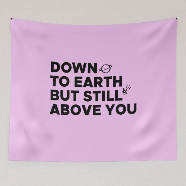Item preview, Copy of Down to Earth and Still Above You - Pink - Space  designed and sold by jessicaleah15.