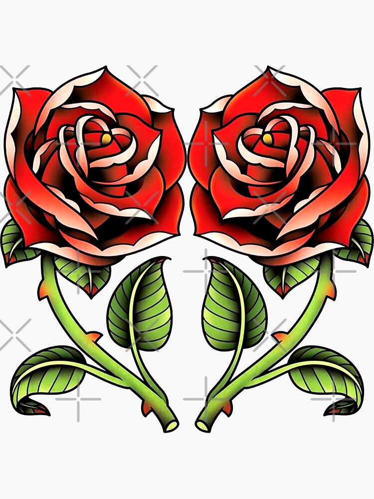 Black Tattoo Rose Vector & Photo (Free Trial) | Bigstock