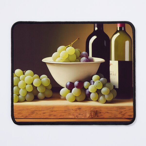 Item preview, Grapes And Wine Bottles designed and sold by john-ess.